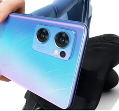 L&#039;OPPO Reno7 5G. (Fonte: OPPO)