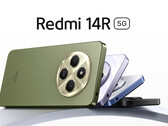 O Redmi 14R 5G é parecido com o Redmi A3 que chegou há alguns meses. (Fonte da imagem: Xiaomi)