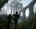 Uma imagem mostrando dois personagens de A Plague Tale: Innocence, agora com 90% de desconto no Steam.