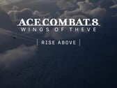 Banner de Ace Combat 8: Wings of Theve é exibido