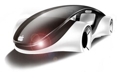 O atual projeto de carros elétricos Apple, &quot;Titan&quot;, existe pelo menos desde 2014. (Fonte de imagem: conceito não-oficial de auto-evolução - editado)