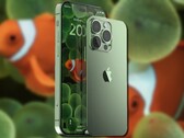 Os renderings não oficiais do iPhone 14 Pro Max e do iPhone 14 Pro são baseados em rumores e vazamentos. (Fonte de imagem: @4RMD3/Apple - editado)
