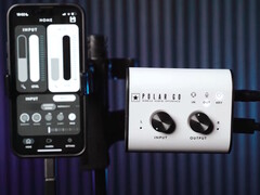 A interface de áudio Blackstar Polar Go permite que músicos e criadores gravem e transmitam gravações estéreo com um smartphone de qualquer lugar. (Fonte da imagem: Blackstar Amplification)