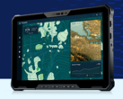 O Dell Pro Rugged 12 (na foto) tem uma tela sensível ao toque FHD+ de 12 polegadas com 1200 nits de brilho. (Fonte da imagem: Dell)