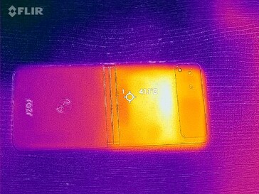 Imagem térmica - parte inferior