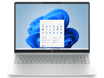 Vista frontal do HP OmniBook 3 16