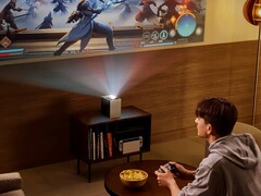O LG CineBeam S (na foto) estará disponível para pré-venda na Europa em setembro. (Fonte da imagem: LG)