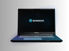 Frente do laptop para jogos Maingear Ultima 18 (Fonte da imagem: Maingear PR)