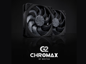 O Noctua G2 Chromax totalmente preto na foto