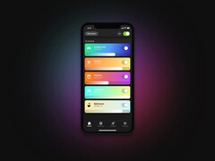 O aplicativo Philips Hue (na foto) versão 5.44.0 para iOS já está disponível. (Fonte da imagem: Philips Hue)
