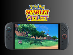 Pokémon Scarlet e Violet jogando no Switch 2 (Fonte da imagem: Nintendo of America, AIPT com edições)