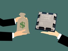 O Ryzen 7 9800X3D fez com que a AMD ganhasse mais dinheiro em novembro na Amazon US. (Fonte da imagem: Sebastian Bade, Pixabay, editado)