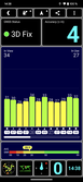 Teste de GPS ao ar livre