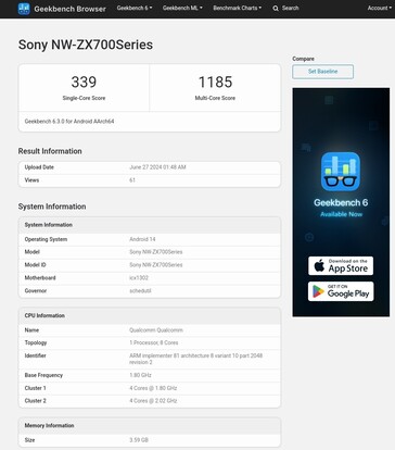 (Fonte da imagem: Geekbench)