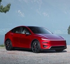 O elétrico Tesla Model Y (Fonte da imagem: Tesla UK)