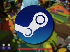 Uma imagem mostrando o jogo Weird RPG e o logotipo do Steam. (Fonte da imagem: Steam)