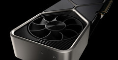 A Edição dos Fundadores do RTX 4080 poderia se parecer muito com sua antecessora, fotografada. (Fonte da imagem: NVIDIA)