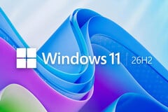 Logótipo do Windows 11 26H2. A atualização traz várias melhorias de desempenho.