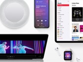 Apple As novas camadas de música sem perdas, áudio espacial Dolby Atmos e 24-bit hi-res estão sendo lançadas. (Imagem: Apple)