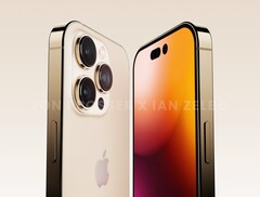 Os próximos modelos do iPhone 14 Pro finalmente verão a estréia de uma tela sempre ligada. (Fonte da imagem: Jon Prosser &amp;amp; Ian Zelbo)