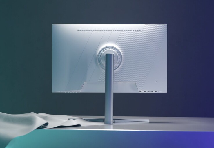 O monitor JapanNext 6K apresenta uma linguagem de design elegante, porém interessante.