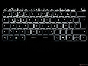 Iluminação do teclado