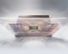 Renderização artística do SoC Nvidia RTX Spark.