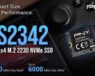 O próximo SSD CS2342 M.2 2230 de alta velocidade da PNY funciona com o Steam Deck, Asus ROG Ally e outros dispositivos portáteis para jogos (Fonte da imagem: PNY)