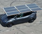 Tesla: Hobbyist mostra um teto solar em seu carro elétrico (Imagem: somid3, Reddit)