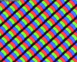 Matte subpixel array
