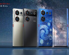 O Nubia Z50 Ultra vem em três cores e quatro configurações de memória. (Fonte de imagem: ZTE)