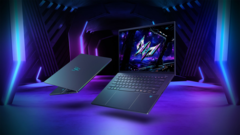 O Acer Predator Triton 14 AI foi exibido com uma mistura única de peças (fonte da imagem: Acer)