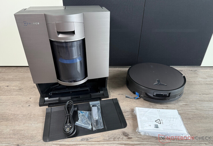 Escopo de fornecimento do Ecovacs Deebot X11 OmniCyclone