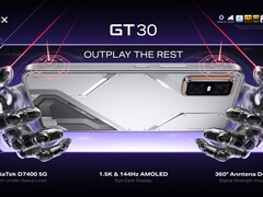 O Infinix GT 30 possui uma câmera primária de 64 MP (Fonte da imagem: Infinix)