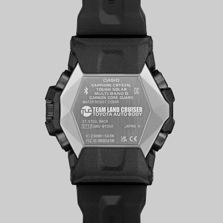 Relógio G-Shock x Team Land Cruiser Toyota Auto Body GWG-B1000TLC-1A da Casio