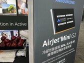 Frore Systems na Computex em Taipei. (Fonte da imagem: Andreas Sebayang/Notebookcheck.com)