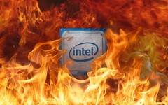 O chip Intel Alder Lake-S aparentemente caiu e queimou no UserBenchmark...mas há razões prováveis por trás da falha. (Fonte da imagem: Intel/sdevil - editado)