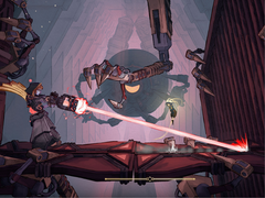 Na foto, uma captura de tela do jogo MIO: Memories in Orbit. (Fonte da imagem: Steam)