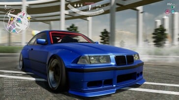 Na imagem: uma captura de tela da jogabilidade do OverDrift Festival.