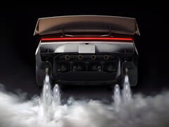 Propulsores do Tesla Roadster 2 em ação.
