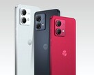 A Motorola vende o Moto G84 5G em três opções de cores no lançamento. (Fonte da imagem: Motorola)
