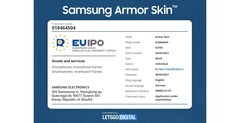 Uma das mais recentes aplicações de marca registrada da Samsung. (Fonte: EUIPO via LetsGoDigital)