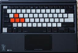 Tampa alternativa do teclado