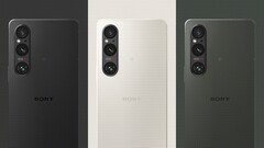 O Xperia 1 V está disponível em três cores. (Fonte da imagem: Sony)