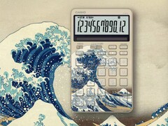 Espera-se que as calculadoras JF-M200-TJ da Casio, inspiradas em Hokusai (foto), sejam lançadas globalmente. (Fonte da imagem: Casio)