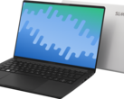 O Slimbook Fedora 2 está disponível em preto ou prata (Imagem: Slimbook).