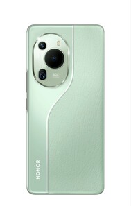 O Honor 200 Pro está preparado para oferecer diferentes visuais de couro vegano...