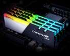 RAM DDR4 G.Skill Trident Z Neo Series instalada na placa-mãe (Fonte da imagem: G.Skill com edições)