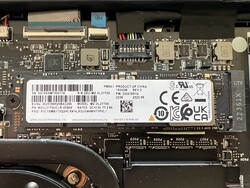 O SSD M.2-2280 pode ser trocado