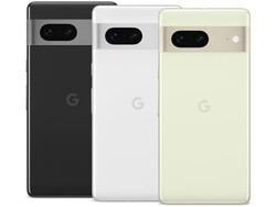 Variantes de cores do Google Pixel 7